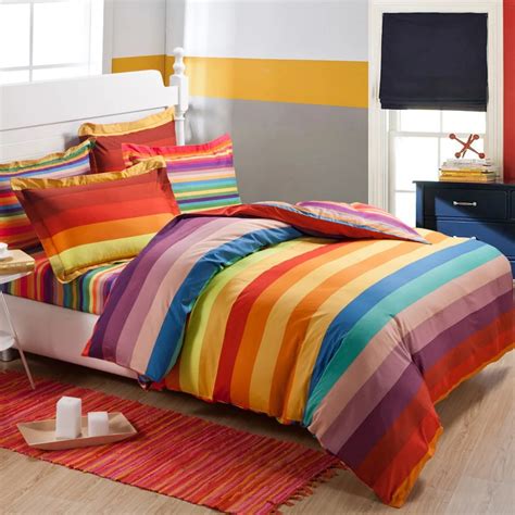 rainbow queen comforter